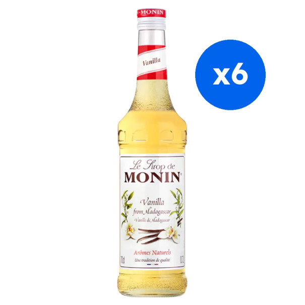 MONIN - SIROP VANILLE 700ML BOUTEILLE VERRE