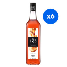 ROUTIN 1883 - PECHE SIROP 1L BOUTEILLE VERRE
