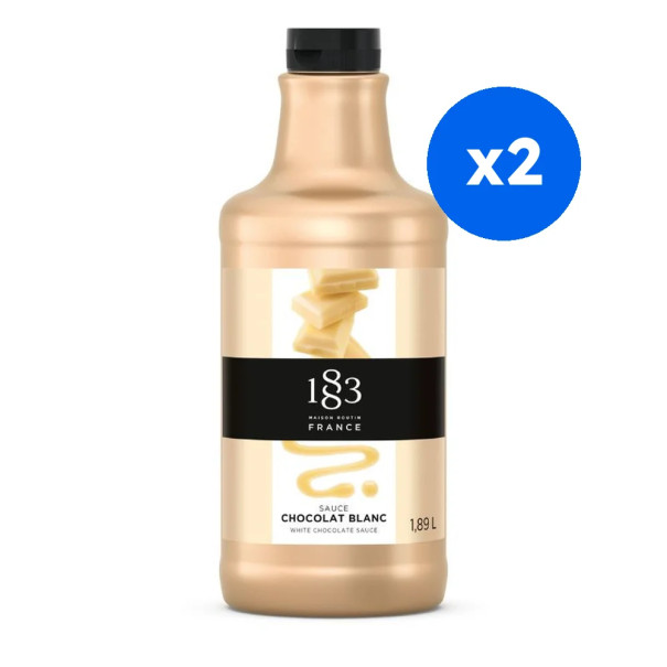 ROUTIN 1883 - SAUCE CHOCOLAT BLANC 1.89L