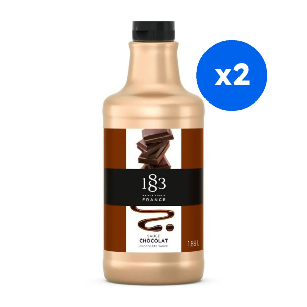ROUTIN 1883 - SAUCE CHOCOLAT NOIR 1.89L