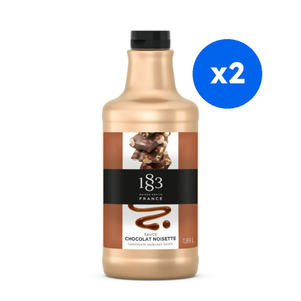 ROUTIN 1883 - SAUCE CHOCOLAT NOISETTE 1.89L