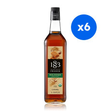 ROUTIN 1883 - SIROP CARAMEL 1L BOUTEILLE VERRE BIO
