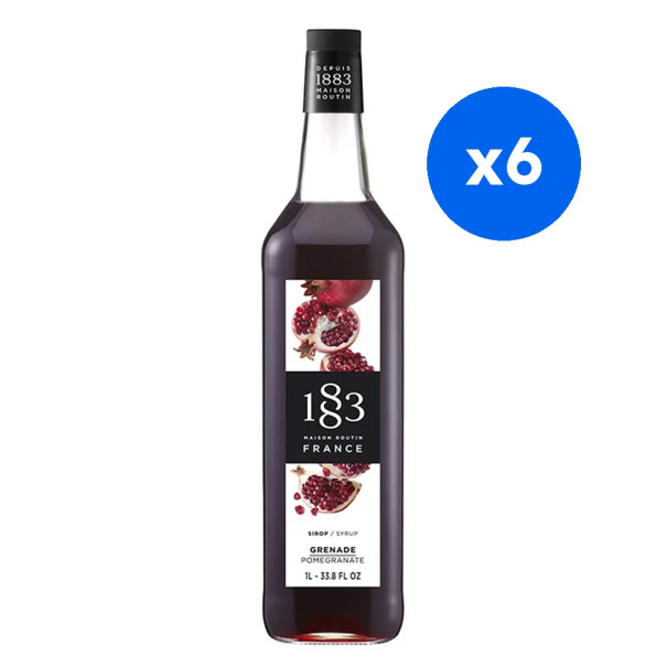 ROUTIN 1883 - SIROP GRENADE 1L BOUTEILLE VERRE