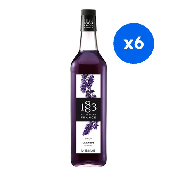 ROUTIN 1883 - SIROP LAVANDE 1L BOUTEILLE VERRE