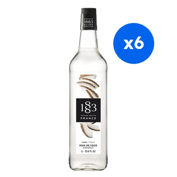 ROUTIN 1883 - SIROP NOIX DE COCO 1L BOUTEILLE VERRE