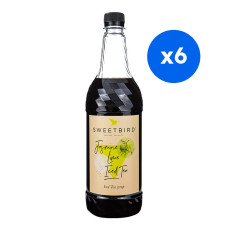 SWEETBIRD - SIROP ICED TEA JASMIN CITRON VERT 1L BOUTEILLE PET