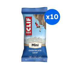 CLIF BAR - MINI BARRE CHIP PEPITES DE CHOCOLAT 28G x10