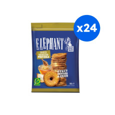 ELEPHANT - BRETZELS MIEL MOUTARDE SACHET 35G x24
