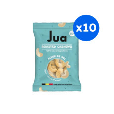JUA - NOIX DE CAJOU GRILLEES FLEUR DE SEL SACHET 35G x10 BIO
