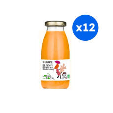 LOCAL EN BOCAL - SOUPE PATATE DOUCE GINGEMBRE 250ML x12 BIO