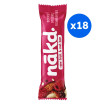 NAKD - BARRE VEGAN BERRY DELIGHT FRAMBOISES 35G x18