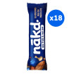 NAKD - BARRE VEGAN BLUEBERRY MUFFIN 35G x18
