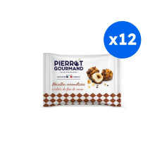 PIERROT GOURMAND - NOISETTES CARAMELISEES ECLATS FEVE CACAO 45G X12