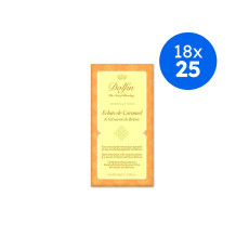 DOLFIN - CHOCOLAT NOIR CARAMEL BEURRE SALE 30G x25