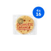 LA FABRIQUE COOKIES - COOKIES CACAHUETE CARAMEL SACHET INDIVIDUEL 75G x16