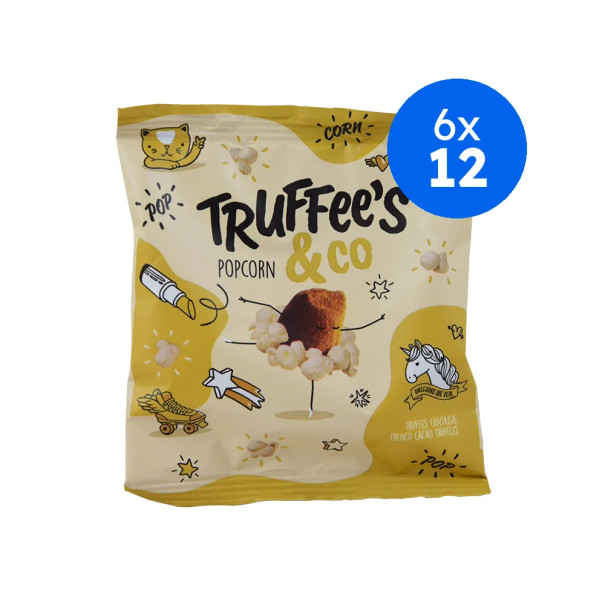 TRUFFEES & CO - TRUFFES AUX POPCORN PRESENTOIR 35G X12