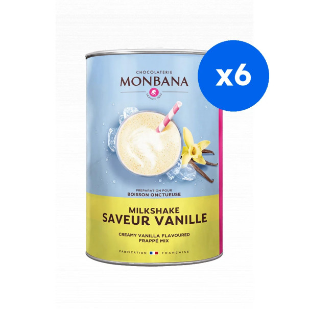 MONBANA - MILKSHAKE VANILLE BOITE 1KG