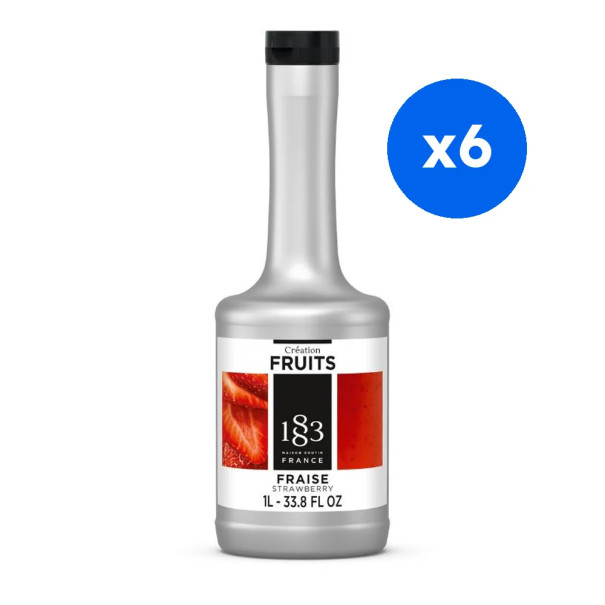 ROUTIN - FRUIT CREATION FRAISE 900ML BOUTEILLE