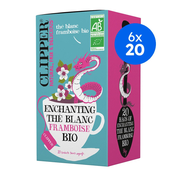 CLIPPER - THE BLANC FRAMBOISE 1.70G x20 BIO