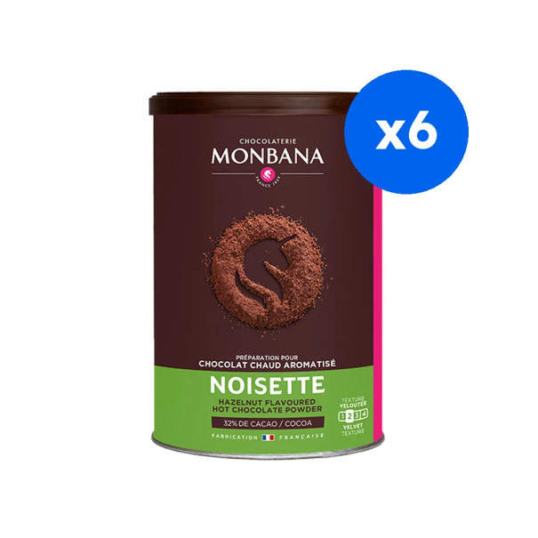 MONBANA - CHOCOLAT AROME NOISETTE BOITE 250G