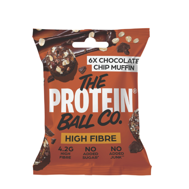 The Protein Ball - Boule Protéinées à l'Avoine Saveur Muffin Choc Chip 