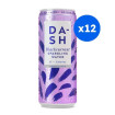 Dash - Eau pétillante cassis canette alu 330ml x12