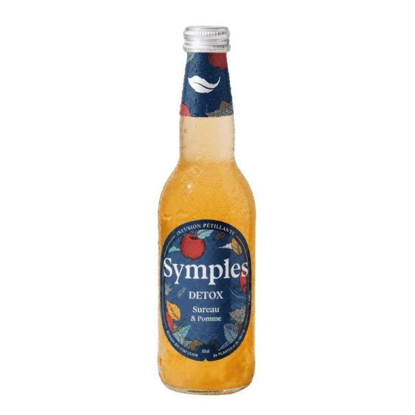 SYMPLES - INFUSION PETILLANTE DETOXIFIANTE 330ML x12 BIO