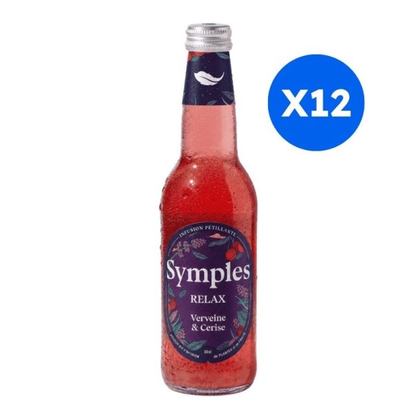 SYMPLES - INFUSION PETILLANTE RELAXANTE 330ML x12 BIO