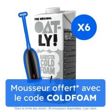 OATLY - BARISTA COLD FOAM 1L X6