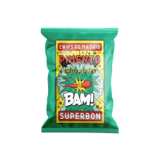 SUPERBON - CHIPS PIMENTO 40G x25