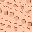 Koro - Gaufrette cacahuète 22g x12 bio - Fournisseur snacking Delidrinks