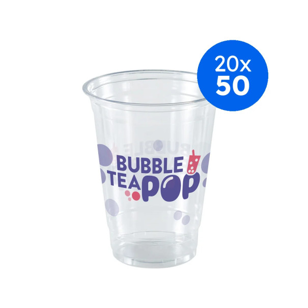 BUBBLE TEA POP - POT FLEX RPET 12OZ/355ML Ø95MM x50