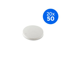 COUVERCLE CARTON BLANC 4OZ/100ML Ø65MM x50