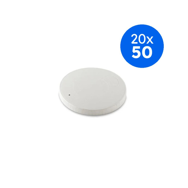 COUVERCLE CARTON BLANC 8-10OZ/240-300ML Ø80MM x50