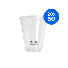 MACPAC - POT FLEX RPET 12OZ/355ML Ø95MM x50 LOGO REGLEMENTAIRE FRANCAIS