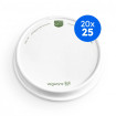 VEGWARE - COUVERCLE POT SOUPE/GLACE PAPIER BLANC COMPOSTABLE 12-32OZ Ø115MM x25