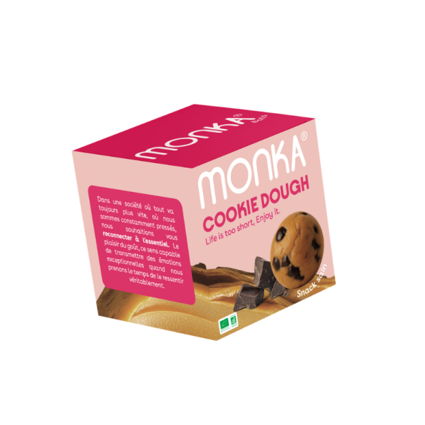 Monka - Energy ball cookie dough 34g x12 bio - Fournisseur Delidrinks