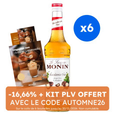 MONIN - SIROP MACADAMIA 700ML BOUTEILLE VERRE