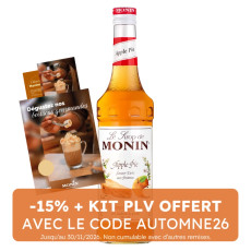 MONIN - SIROP APPLE PIE 700ML BOUTEILLE VERRE