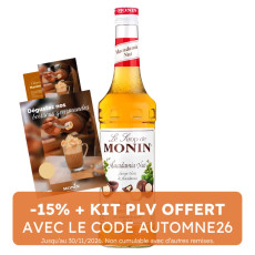 MONIN - SIROP MACADAMIA 700ML BOUTEILLE VERRE