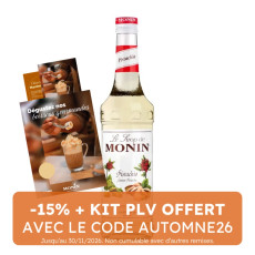 MONIN - SIROP PISTACHE 700ML BOUTEILLE VERRE