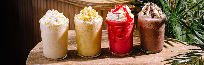 Image de l'entete de la page Frappés et Smoothies