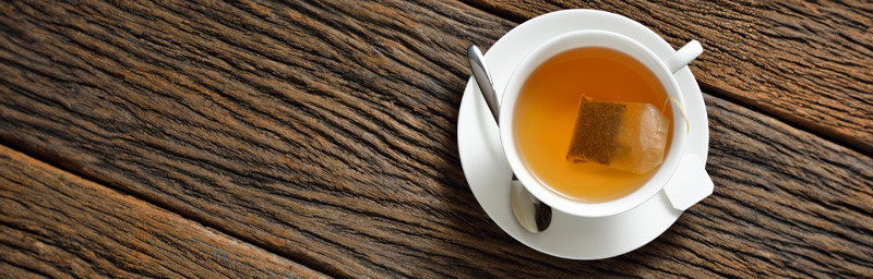 Image de l'entete de la page Thés et infusions