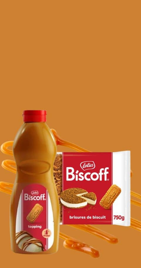 En Avril, -20% sur les brisures et sauce Lotus Biscoff
