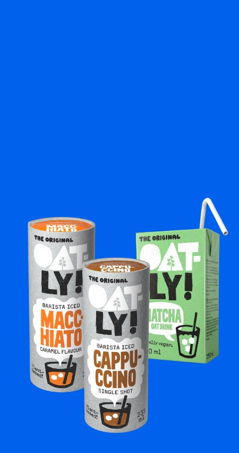 sur les boissons végétales prêtes-à-boire Oatly