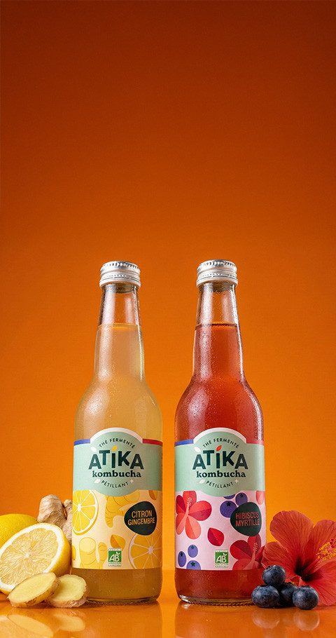 En avril, -20% sur les kombucha Atika