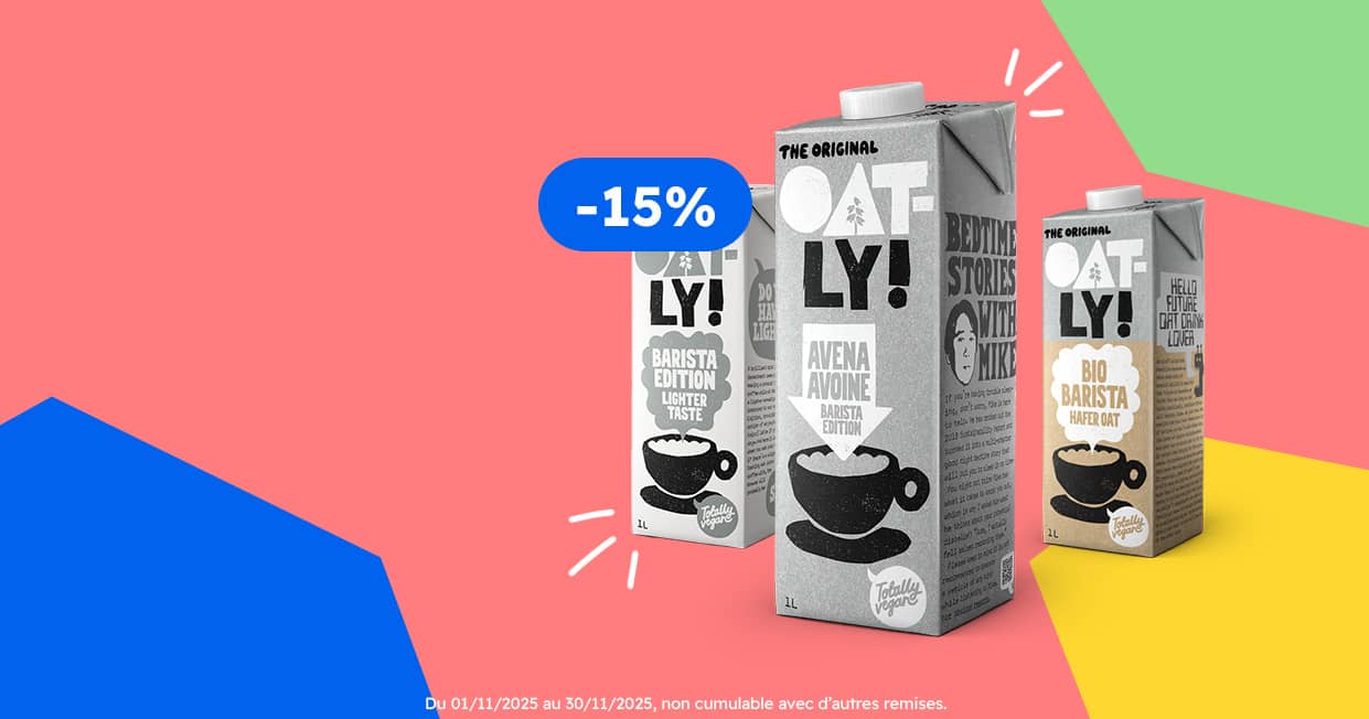 Boissons végétales Oatly