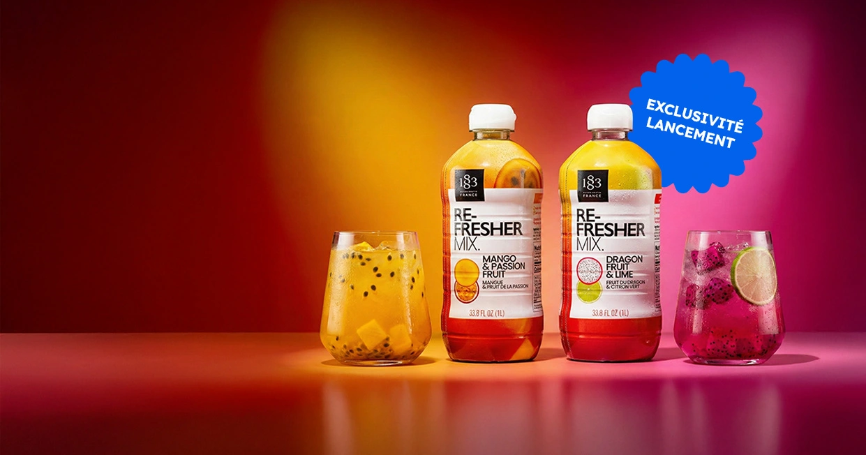 Boostez votre carte d'été avec les Refreshers Mix Routin 1883