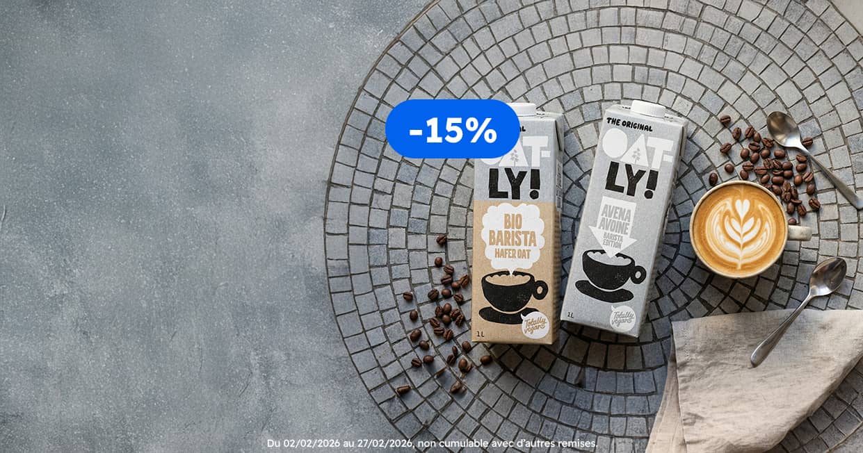 -15% sur Oatly