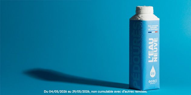 -20% sur Eau Neuve